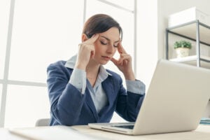 mental health Sad Employee
