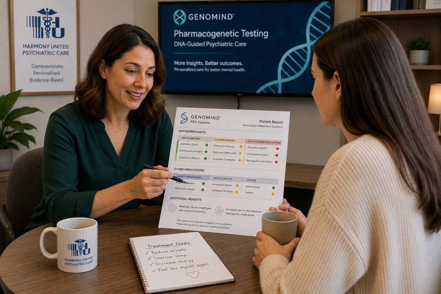 Genomind Pharmacogenetic Testing