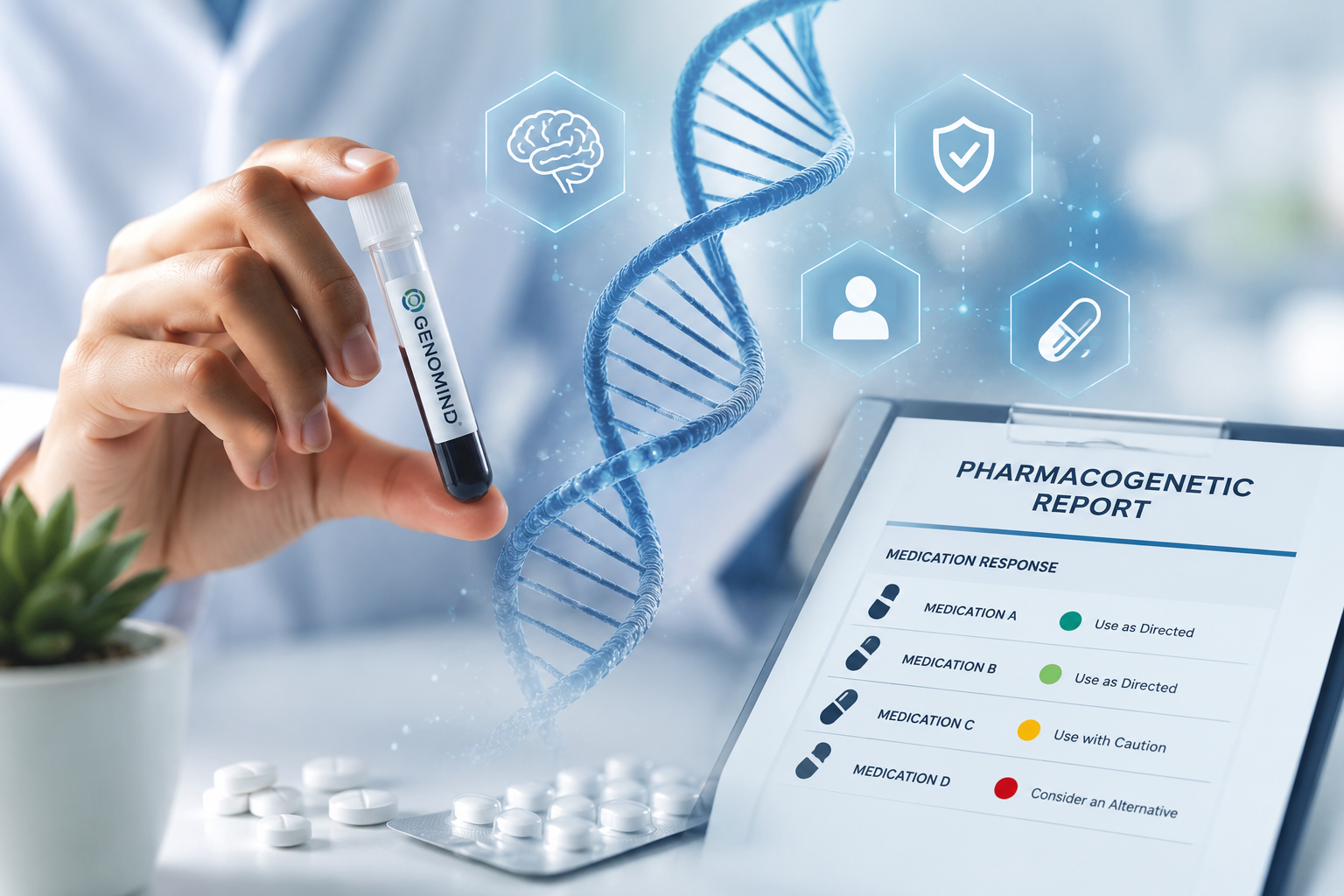 Genomind Pharmacogenetic Testing: DNA-Guided Psychiatric Care